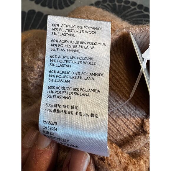 Free People Intimately “Café Cream” Knit Lounge Pants – NWT – Size M - Picture 5 of 6